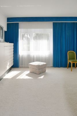 Blick ins Schlafzimmer