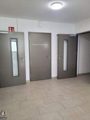 Einlagerungsräume auf einer Ebene