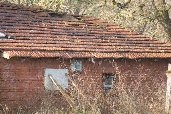 Abgängiger Gebäudeteil