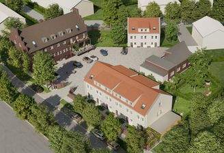 Luftaufnahme Posthof Gransee