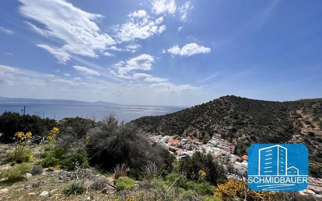 Kreta, Agia Galini: Grundstück in einem Küstendorf