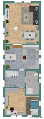 Grundriss Skizze Erdgeschoss