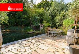 Haus 2a - Terrasse und Badeteich