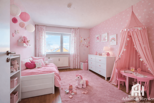 Kinderzimmer DG Anbau (KI-Einrichtungsbeispiel)