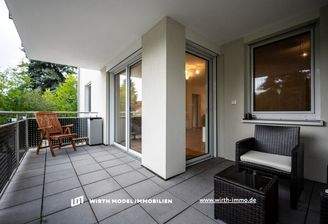 Überdachter Balkon