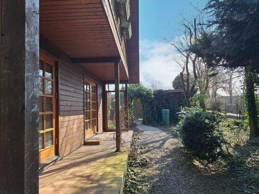 Vom Wohnzimmer auf die Terrasse