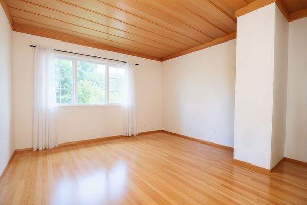 Wohnzimmer - Leer (KI generiert)