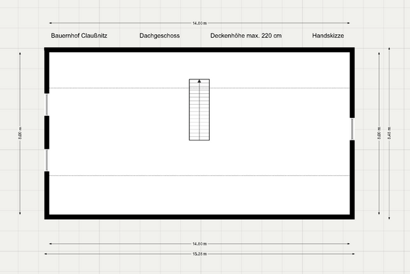 Grundriss Dachgeschoss