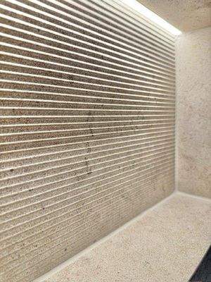 Designfliese im Bad - alles aufeinander abgestimmt