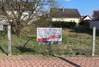 Grundstücks - Verkaufsschild 