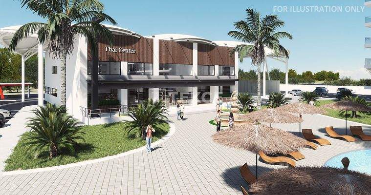 Chic Apartments in a Complex in İskele Long Beach