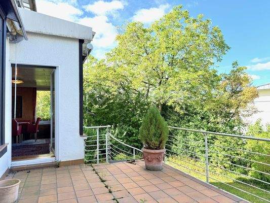 Mit Abgang in den Garten