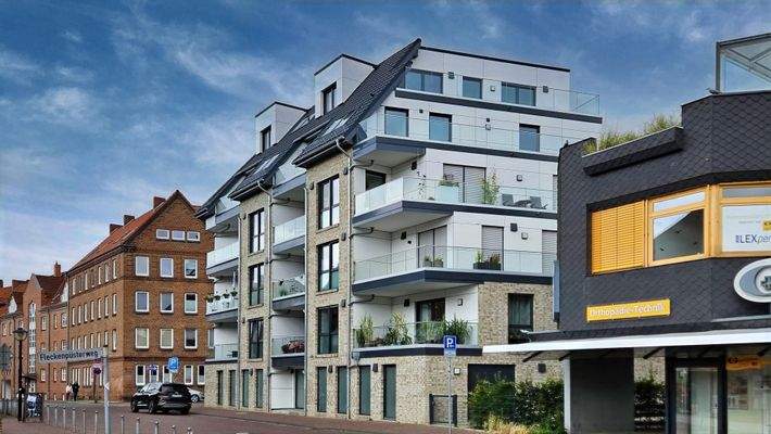 Südost-Ansicht mit Hauseingang