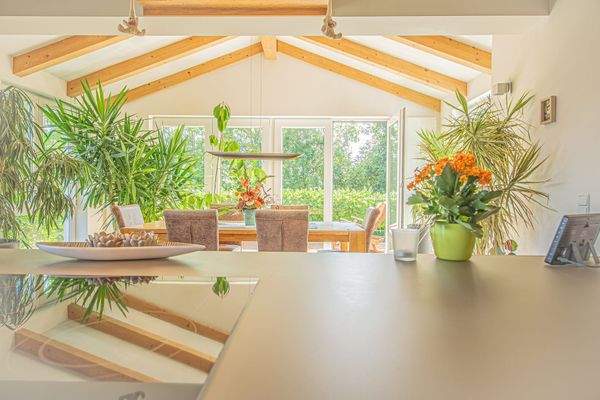 Blick aus der Küche