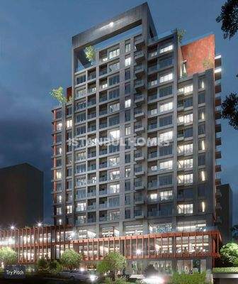 Apartments in a Complex Near Metro Station in Umraniye Istanbul