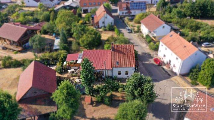 Luftbild - EFH Hilst