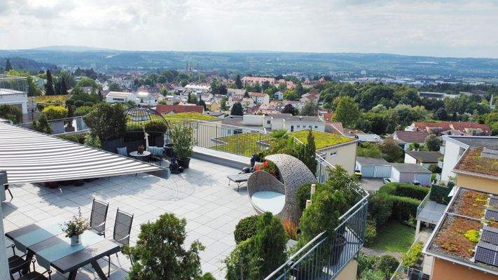 Ausblick Dachterrasse