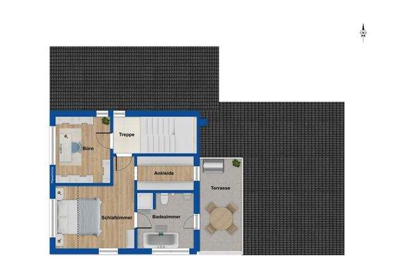 Grundriss Dachgeschoss