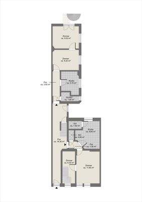 Grundriss Erdgeschoss