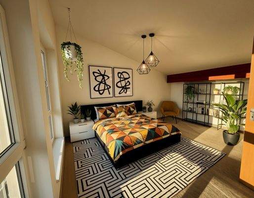 Schlafzimmer 2 - (KI generiert)