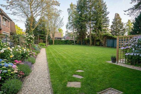 Visualisierung Gartenseite