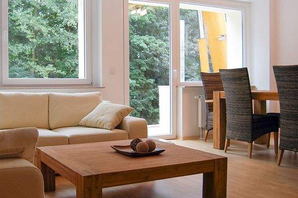 Wohnzimmer-Einrichtungsbeispiel