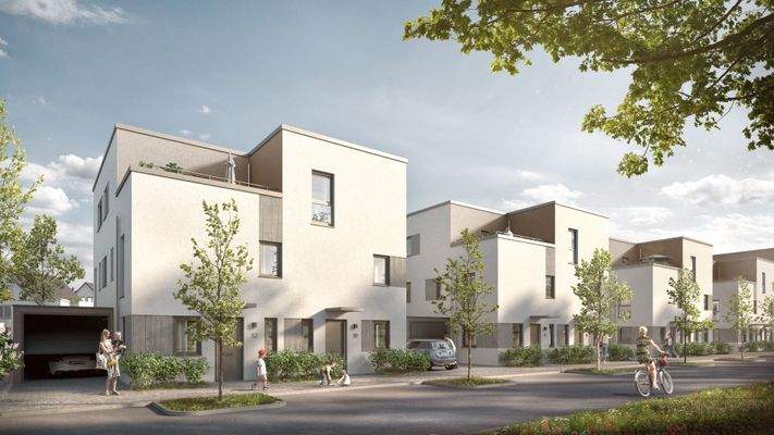Moderne Stadthäuser in bester Huckinger Lage