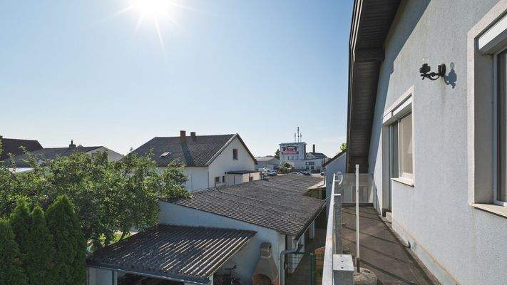 Balkon Obergeschoss Haus 1