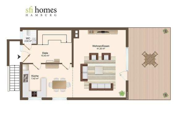 Grundriss Erdgeschoss