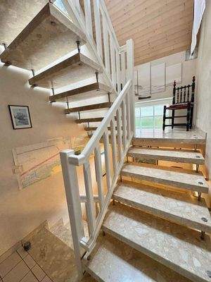 Das Treppenhaus zum OG und KG