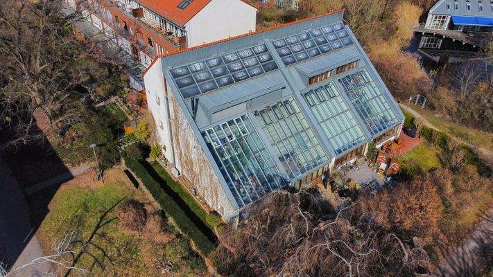 Hausansicht per Drohne