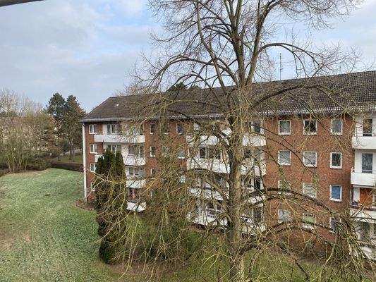 Blick vom Laubengang