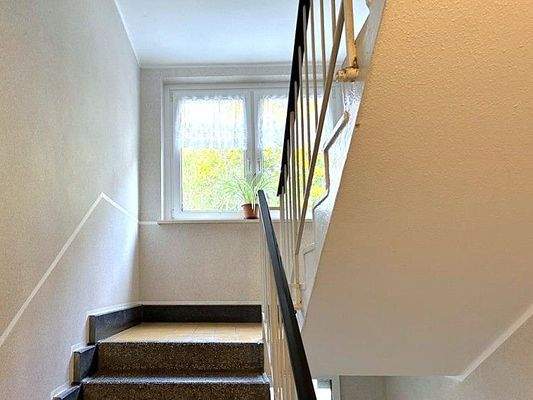 Gepflegtes Treppenhaus