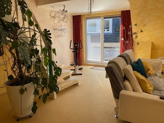 Teilansicht Wohnzimmer