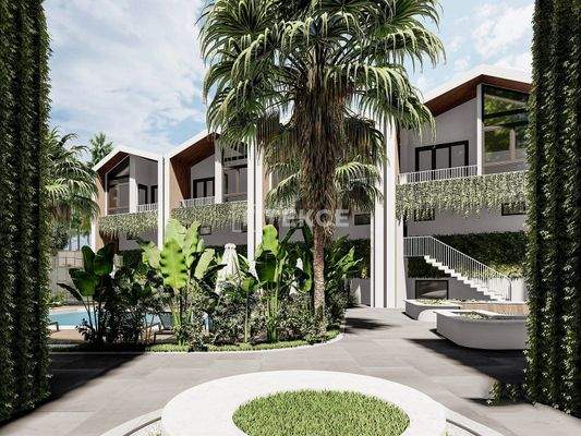 Stylish Flats in a Horizontal Design Complex in Yalova