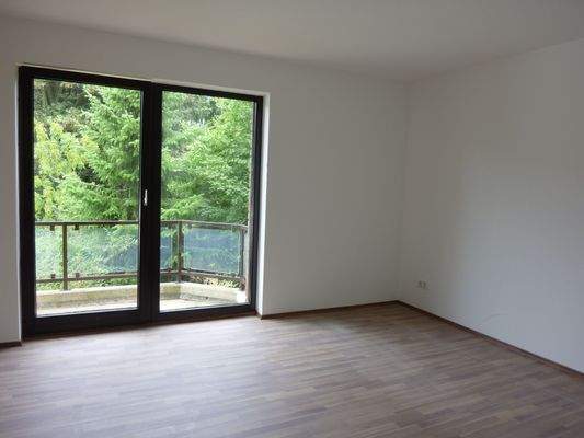 Schlafzimmer mit Balkon