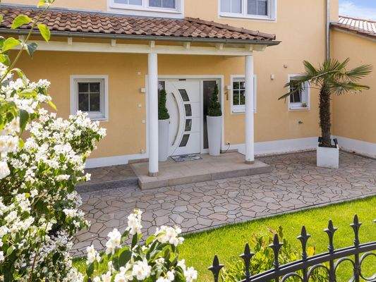 Hauseingang im Detail