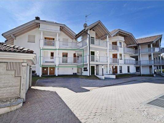 Hausansicht mit Markierung 