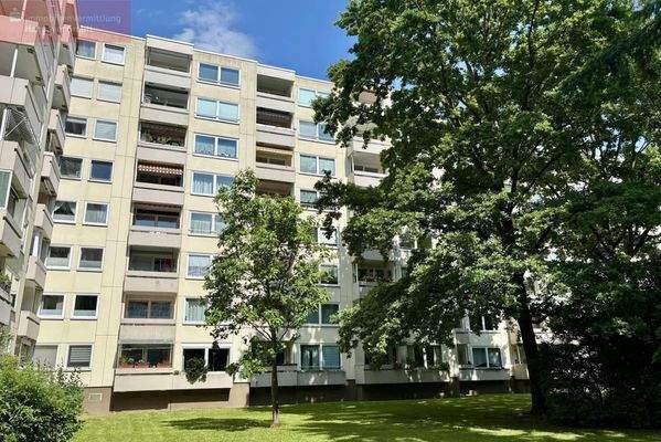 Rückansicht Gebäude