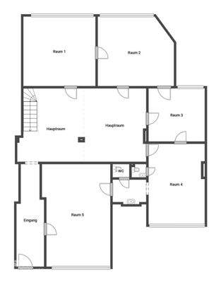 Grundriss Erdgeschoss