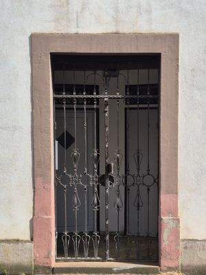 Schmiedeeisernes Tor Eingang