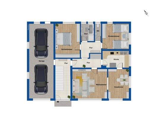 Grundriss Erdgeschoss