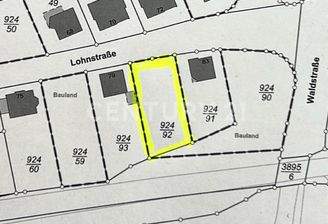 Grundstück Flurkarte