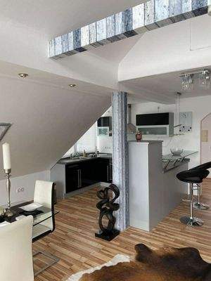 Offene Küche mit EBK OG