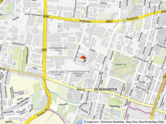 Geolyzer Kartenausschnitt