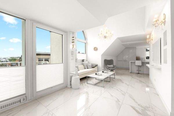 DG Ebene 1:  Wohn- u. Essbereich