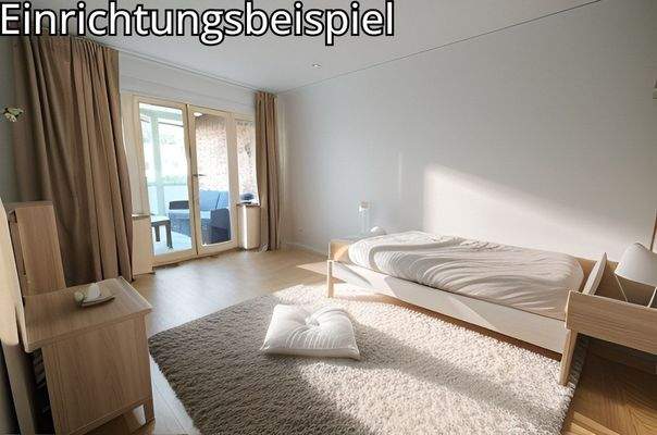 Einrichtungsbeispiel Schlafzimmer