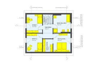 Gestaltungsbeispiel Grundriss DG