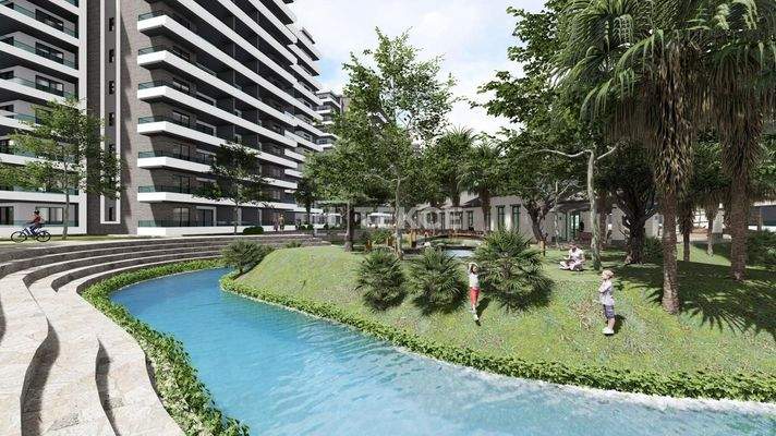 Apartments in Great Project Near the Sea in North Cyprus İskele