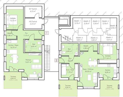 Grundriss Erdgeschoss